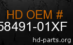 hd 58491-01XF genuine part number