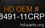hd 58491-11CRP genuine part number
