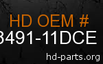 hd 58491-11DCE genuine part number