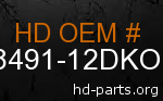 hd 58491-12DKO genuine part number