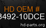 hd 58492-10DCE genuine part number
