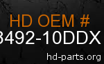 hd 58492-10DDX genuine part number
