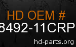 hd 58492-11CRP genuine part number