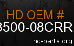 hd 58500-08CRR genuine part number