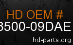 hd 58500-09DAE genuine part number