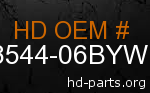 hd 58544-06BYW genuine part number