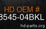 hd 58545-04BKL genuine part number