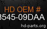hd 58545-09DAA genuine part number