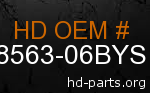 hd 58563-06BYS genuine part number