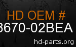 hd&nbsp58670-02BEA genuine part number