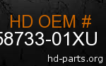 hd 58733-01XU genuine part number