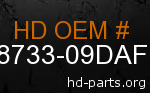 hd 58733-09DAF genuine part number