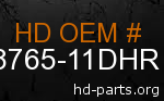 hd 58765-11DHR genuine part number