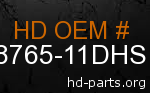 hd 58765-11DHS genuine part number
