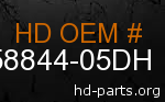 hd 58844-05DH genuine part number