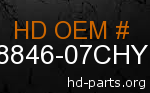 hd 58846-07CHY genuine part number