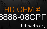 hd 58886-08CPF genuine part number