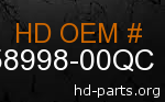 hd 58998-00QC genuine part number