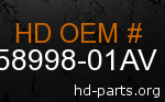 hd 58998-01AV genuine part number