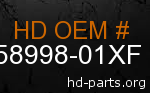 hd 58998-01XF genuine part number