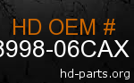 hd 58998-06CAX genuine part number