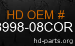 hd 58998-08COR genuine part number
