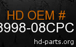 hd 58998-08CPC genuine part number