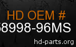 hd 58998-96MS genuine part number