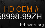 hd 58998-99ZH genuine part number