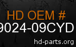 hd 59024-09CYD genuine part number