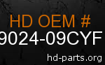 hd 59024-09CYF genuine part number