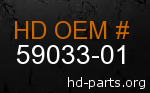 hd 59033-01 genuine part number