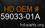 hd 59033-01A genuine part number