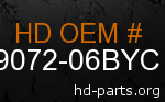 hd 59072-06BYC genuine part number