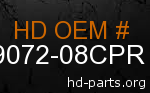 hd 59072-08CPR genuine part number
