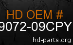 hd 59072-09CPY genuine part number
