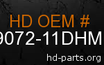 hd 59072-11DHM genuine part number