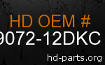 hd 59072-12DKC genuine part number