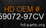 hd 59072-97CV genuine part number