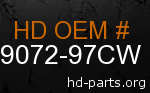 hd 59072-97CW genuine part number