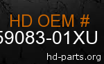 hd 59083-01XU genuine part number