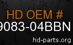 hd 59083-04BBN genuine part number