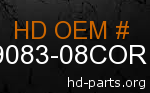 hd 59083-08COR genuine part number