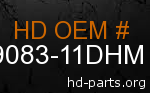 hd 59083-11DHM genuine part number