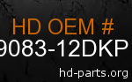 hd 59083-12DKP genuine part number