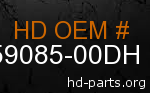 hd 59085-00DH genuine part number