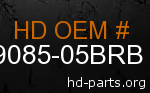 hd 59085-05BRB genuine part number