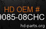 hd 59085-08CHC genuine part number