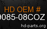 hd 59085-08COZ genuine part number