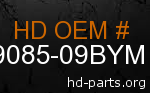 hd 59085-09BYM genuine part number